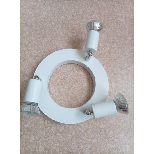 💡 Plafonnier 3 Spots Orientables Castorama Colours Blanc 💡