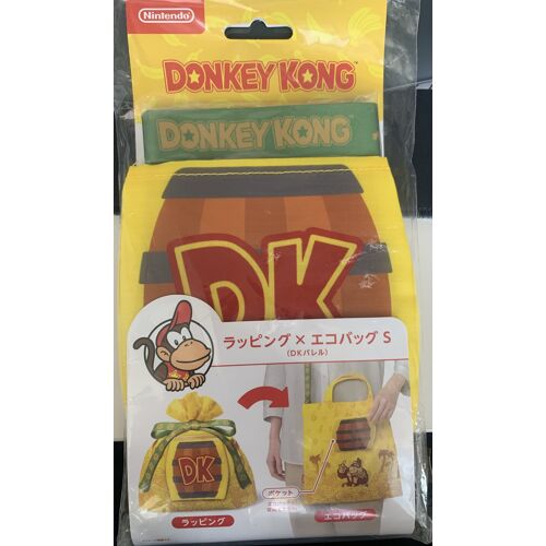 Sac Éco Bag Nintendo Donkey Kong Dk Barrel Officiel Japon Neuf