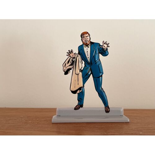 Figurine Métal Blake Et Mortimer Mortimer 2