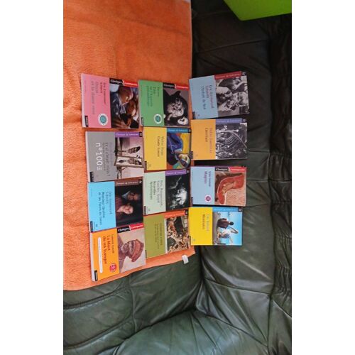 Classiques & Contemporain Lot De 12 Livres Magnard.