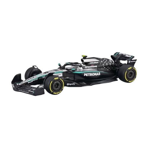 Bburago 1/64 Racing - F1 2025 Mercedes-AMG Petronas F1 W16 Équipe Australie GP #12 Kimi Antonelli