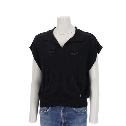 Reconditionné - Pull Femme Noir - Taille S - Femme - Noir