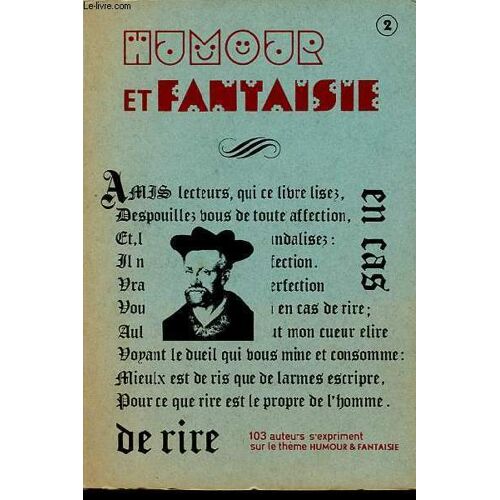 Les Dossiers D Aquitaine N°2 - Humour Et Fantaisie - 103 Poetes Et Conteurs S Expriment Librement.