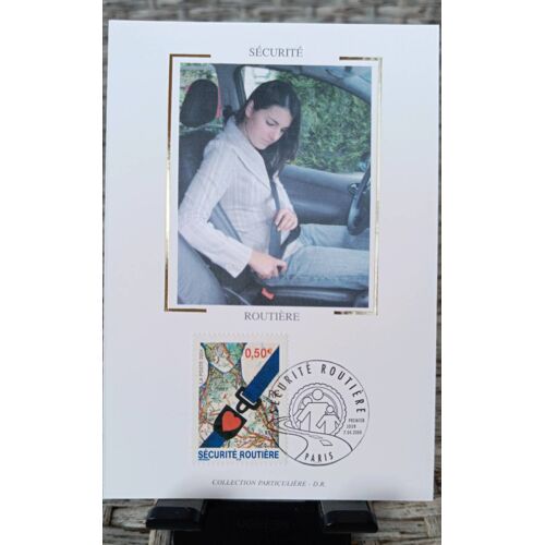 Timbre Sécurité Routière Granger. Fdc Carte Premier Jour 07/04/2004. Yt N°3659