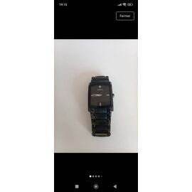 Noire, Élégante, Strass, Quartz, Masculine