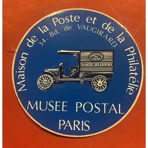Autocollant Maison De La Poste Et De La Philatélie - Musée Postal Paris