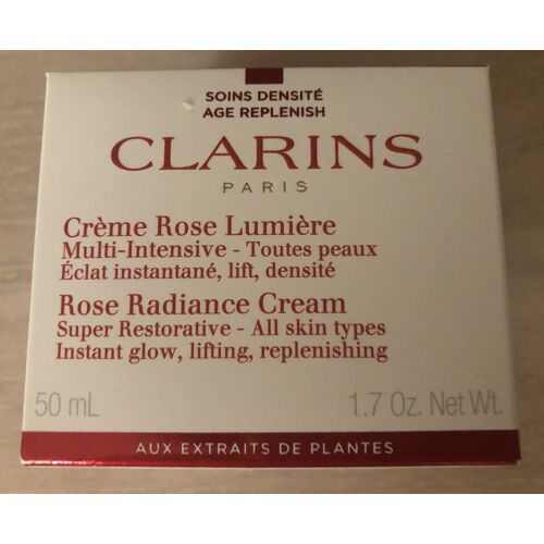 Clarins Crème Rose Lumière - Multi-Intensive Toutes Peaux - 50 Ml 