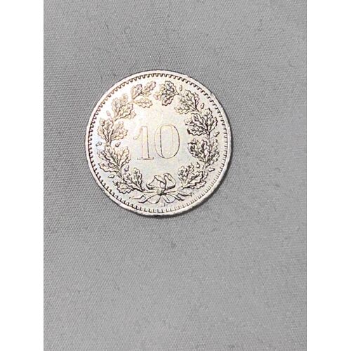 Monnaie Suisse 10 Rappen 1989