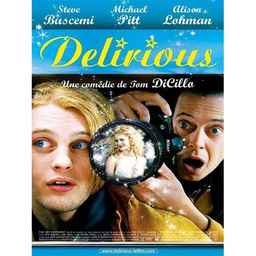 Delirious - Véritable Affiche De Cinéma Pliée- Format 40x60 Cm - De Tom Dicillo Avec Steve Buscemi, Alison Lohman, Michael Pitt, Elvis Costello, Gina Gershon -2006