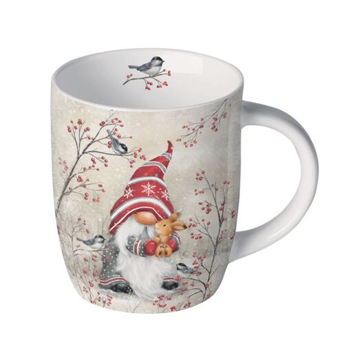 Petit Mug En Porcelaine Fine 0,2 L Lutin D¿Hiver