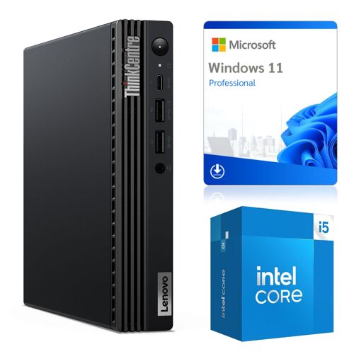 Ordinateur miniature Lenovo ThinkCentre M80q Tiny i5-10500T 16Go 256Go SSD Win11Pro WiFi
