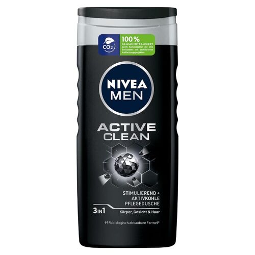 Nivea Men Gel Douche Active Clean - 250ml 