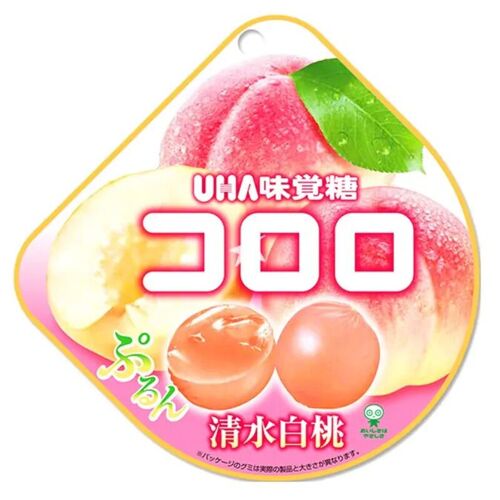 Kororo Bonbons Gélifiés À La Pêche Amaou - Sachet 40 G