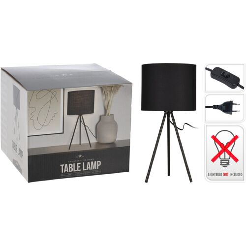 Lampe Trépied Moderne Et Élégante H 43 Cm