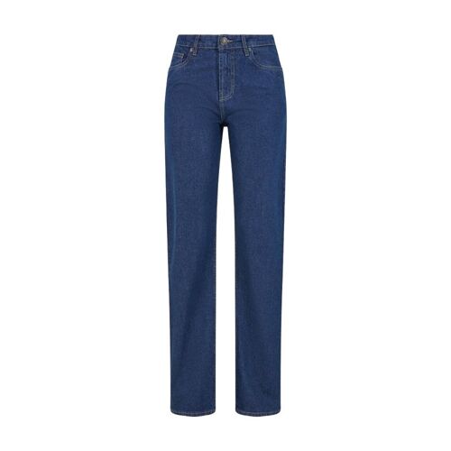 Urban Classics Jean Droit Bleu Moyen Foncé - Taille 26