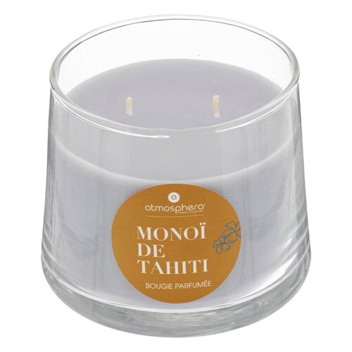 ATMOSPHERA Bougie parfumée Izor parfum monoï de Tahiti - 300 g