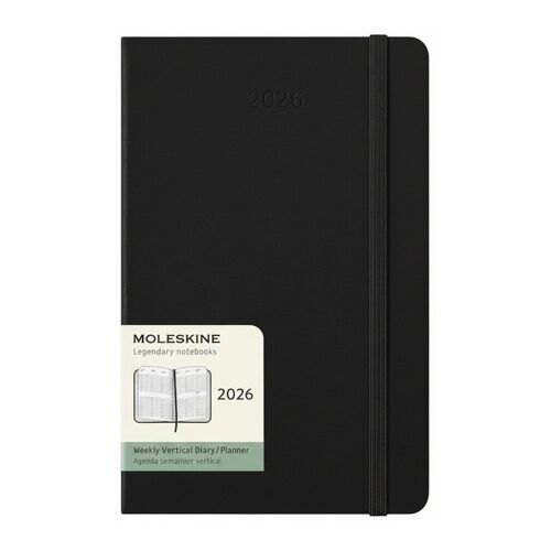 Moleskine Agenda 12 Mois Semainier Vertical Grand Format