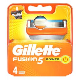 Gillette Fusion Lames De Rasoir Interchangeables - Lot De 4 