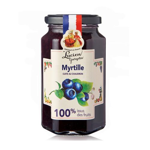 Lucien Georgelin Myrtille Cuite Au Chaudron 100 % Issue De Fruits - 300 G