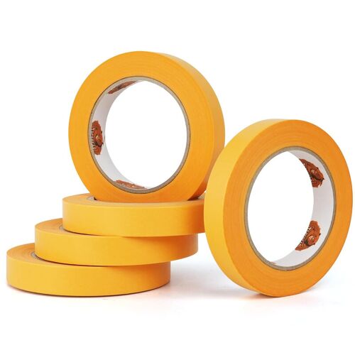 Tapebear Lot De 5 Rubans De Masquage Pour Peinture - 19 Mm X 50 M