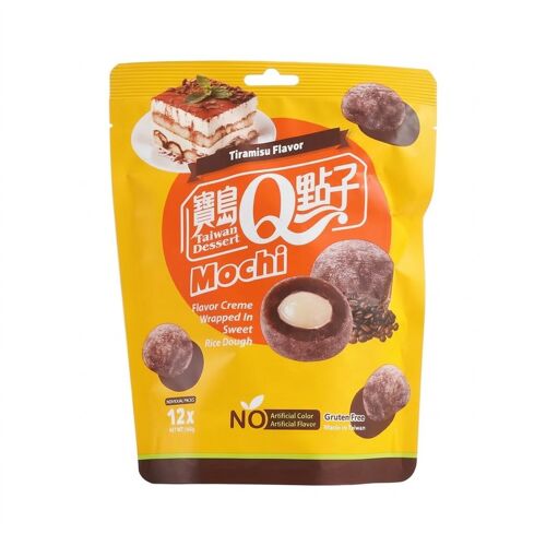 Q-Brand Mochi Au C?Ur Coulant Saveur Tiramisu - 180 G
