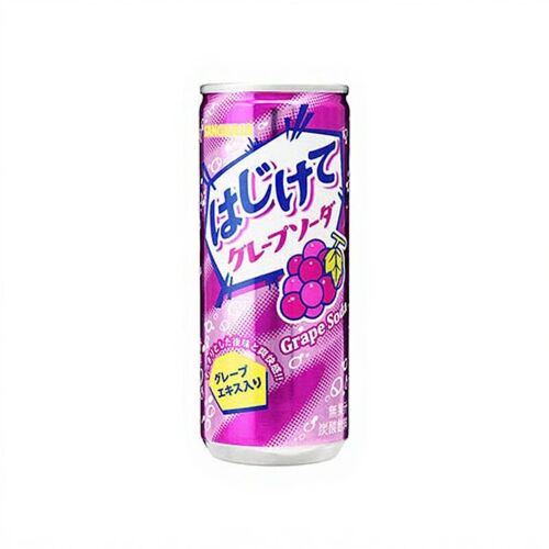 Sangaria Hajikete Soda Au Raisin - Canette 250 G