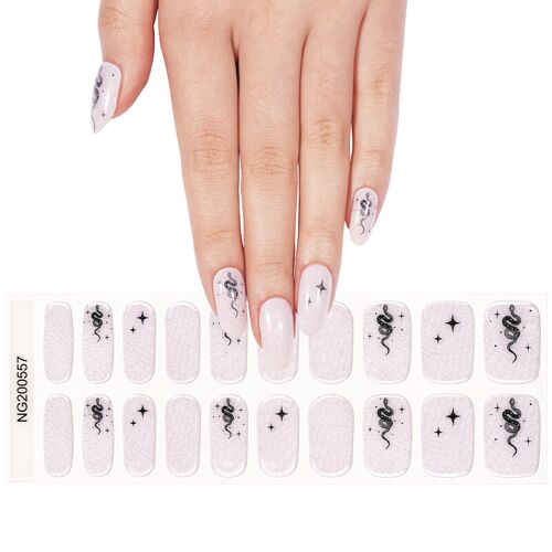 Meomagic 14-262 Autocollants Gels Pour Ongles - 20 Pièces 