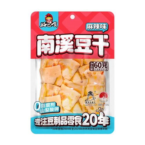 Hui Ji Snacks De Tofu Épicé - 60 G