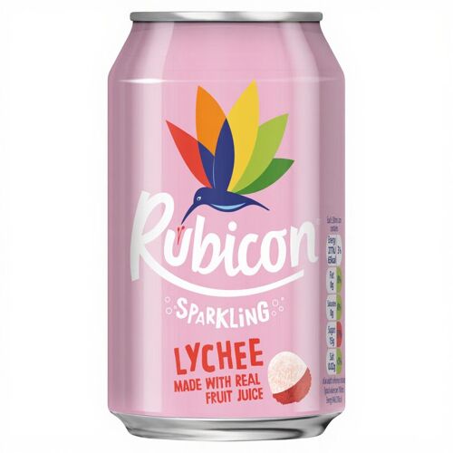 Rubicon Boisson Gazeuse Au Litchi - 330 Ml