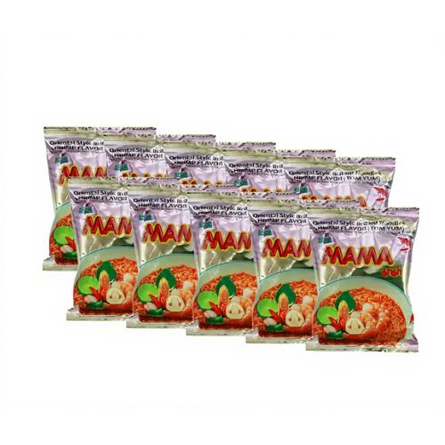 Nouilles Instantanées Mama Saveur Crevettes 60 G X10