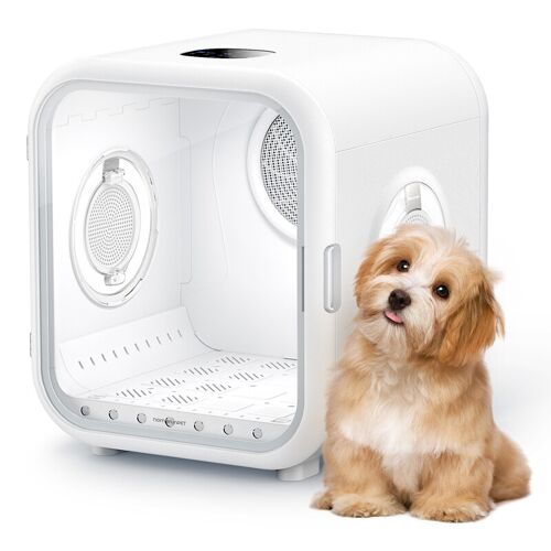 Homerunpet Drybo Plus Séchoir Pour Animaux De Compagnie Automatique Avec Réglages Personnalisables - 62 L/437 X 467 X 486 Mm