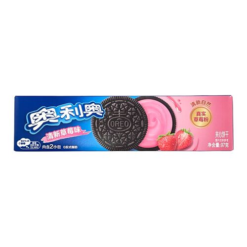 Oreo Biscuits Fourrés (Saveur Fraise) 97 G