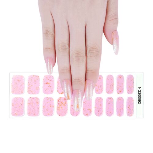 Meomagic 14-43 Autocollants Gels Pour Ongles - 20 Pièces 