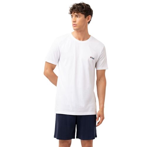 Fila Pyjama Pour Homme - Blanc - L