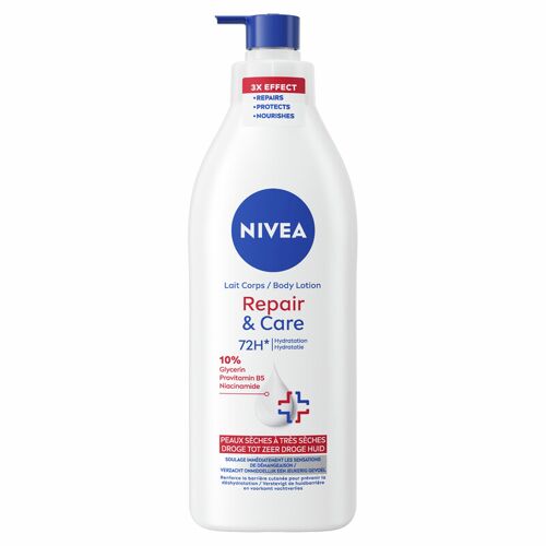 Nivea Lait Corps Repair & Care Peaux Extra Sèches 400ml 