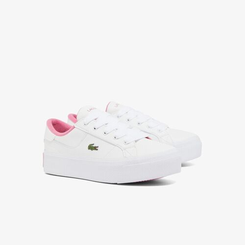 Lacoste Baskets L001 Set 224 5 Sui - Blanc/Rose Clair - 26