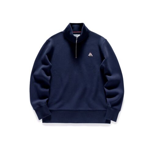 Galtsand Pull À Col Zippé 1/4 Atlantic Navy - Taille M