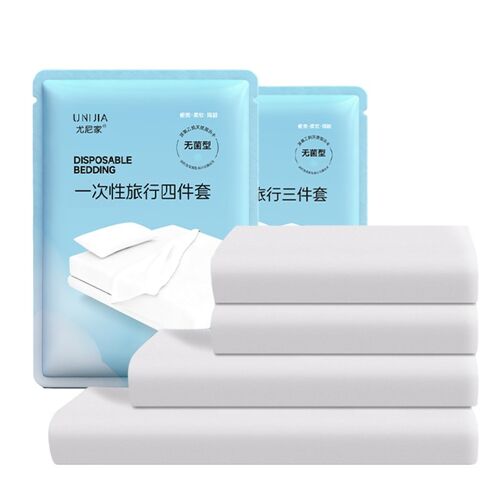 Yijinchan Linge De Lit Jetable - Lot De 3 Pièces