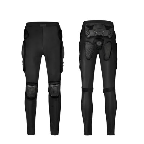 Pantalon De Protection Moto Unisexe Avec Coussinets Blindés, Protection Antichoc Pour Hanches, Cuisses Et Genoux, Équipement De Sécurité Antichute Pour Vtt, Dirt Bike Et Motocross, Taille Xl