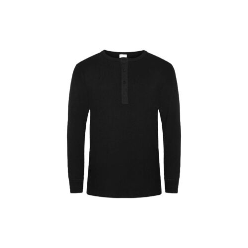 Resteröds Pull-Over Tricoté Style Grand-Père Noir M