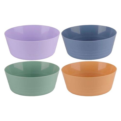Alpina Lot De 4 Bols En Plastique