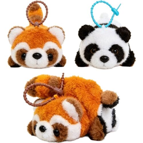 Porte-clés en peluche Flipped The Panda 13 cm (Sélection aléatoire) XLP00249