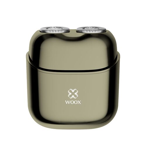 WOOX MX0204 Mini rasoir électrique 5 W, 330 mAh, étanche IPX6, chargement USB-C