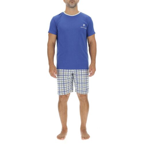 Pierre Cardin Pyjama Pour Homme Enc Bleu/Gris - Taille M