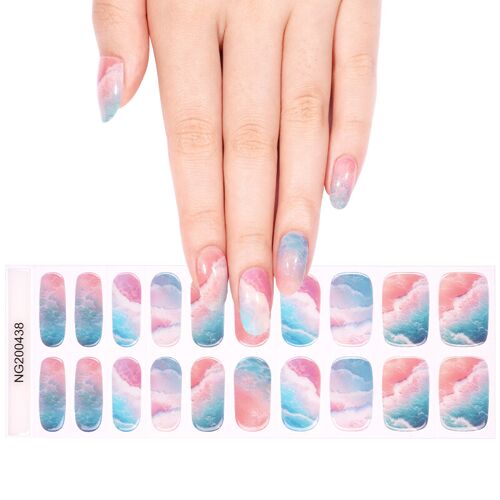 Meomagic 14-192 Autocollants Gels Pour Ongles - 20 Pièces 