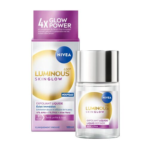 Nivea Luminous630 Skin Glow Visage Soin Exfoliant Quotidien 100ml 