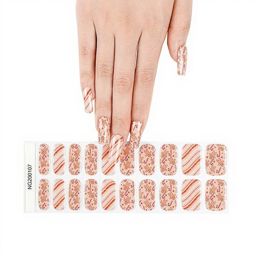 Meomagic 14-50 Autocollants Gels Pour Ongles - 20 Pièces 