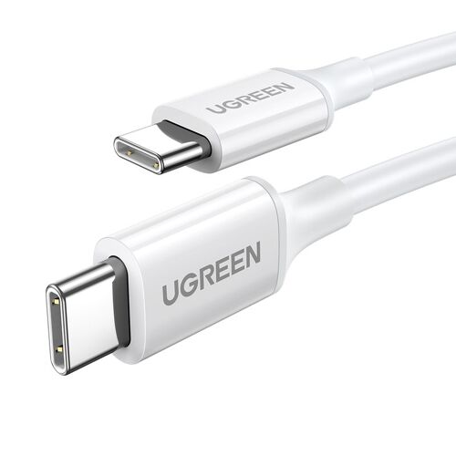 UGREEN Câble USB 2.0 Type C M-M nickel ABS blanc - 1 m