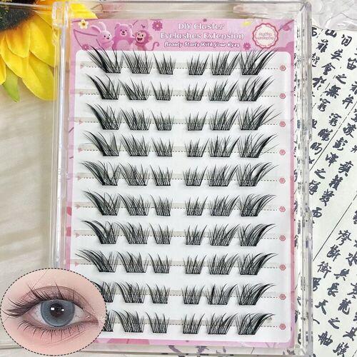 Meomagic Extensions De Cils Classiques (Sans Colle Ni Pinces À Épiler) - 10 Lignes - F31 