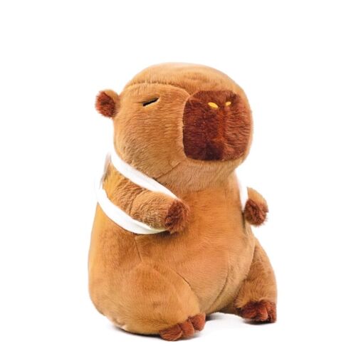 Jouet en peluche dauphin de 32 cm avec dos en vison d'Europe